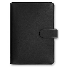 Diář Filofax Saffiano - osobní / černá