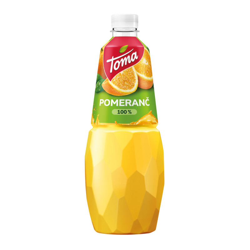 TOMA džus 1 l - pomeranč 100%