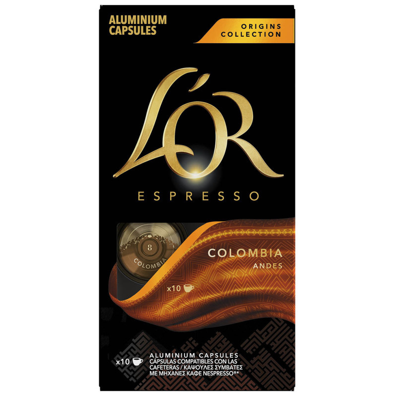 L\'or kávové kapsle Colombia 10 ks