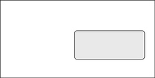 Obálky DL samolepicí - okénko vpravo / 1000 ks