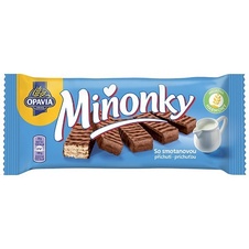 Opavia Miňonky Smetanové oplatky 50g