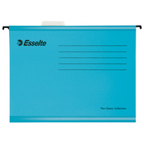 Závěsné desky Esselte Classic Collection - modrá