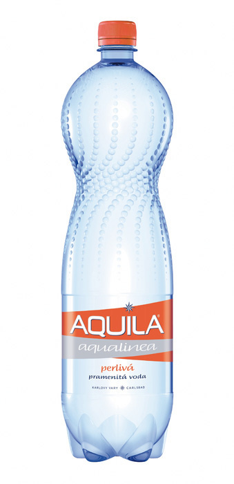 Aquila voda bez příchutě - perlivá / 1,5 l