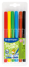 Popisovače Centropen 7550/6 - sada 6 ks
