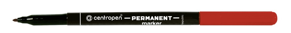 Popisovač Centropen 2536 permanentní / červená