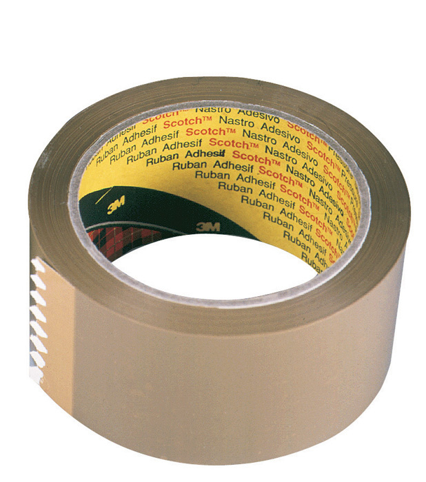 Balicí pásky 3M371 -  25 mm x 66 m / hnědá