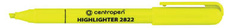 Zvýrazňovač Centropen 2822 / žlutá