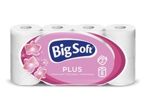 Papír toaletní Big Soft Plus 2-vrstvý / 8 ks