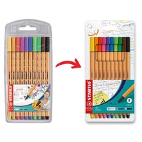 Liner STABILO® point 88 - sada 10 ks