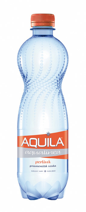 Aquila voda bez příchutě - perlivá / 0,5 l