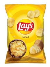 Lay's smažené bramborové lupínky solené 55g