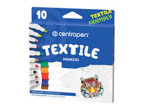 Značkovač Centropen 2739 na textil - sada 10 ks