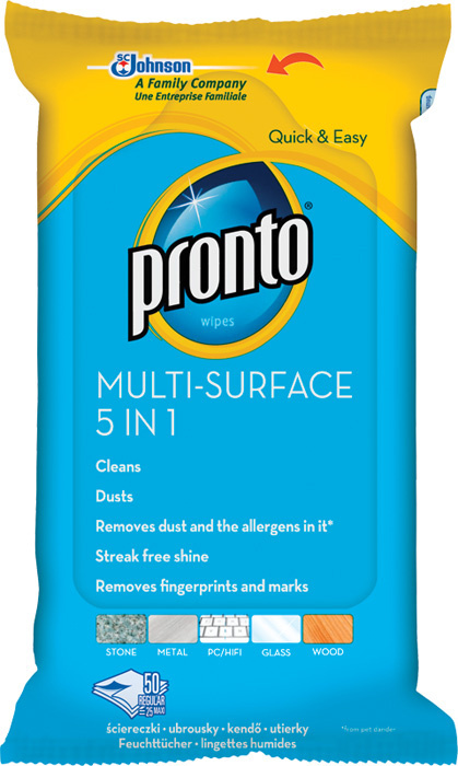 Pronto Multi Surface ubrousky proti prachu 25 ks