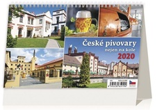 Kalendář stolní ČESKÉ PIVOVARY NEJEN NA KOLE - České pivovary nejen na kole / S13