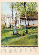 Kalendář nástěnný Ladislav Kulhavý / N107