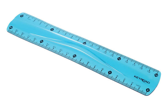 KeyRoad 337382 pravítko ohebné mix barev 20 cm