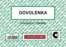 Dovolenka Baloušek A6 / 50 listů / ET075