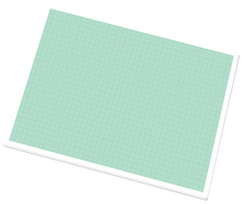 Milimetrový papír - blok A4 / volné archy