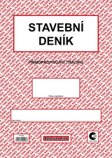 Stavební deník Baloušek A4 / 15 listů + 3x20 listů / PT255