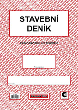 Baloušek stavební deník - A4 / 15 listů + 3x20 listů / PT255