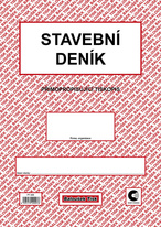 Baloušek stavební deník - A4 / 15 listů + 3x20 listů / PT255