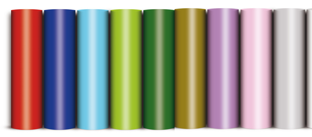Dárkový balicí papír - mix barev / 70 x 200 cm