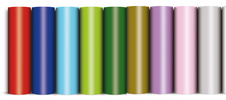 Dárkový balicí papír - mix barev / 70 x 200 cm