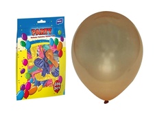 Balónky nafukovací 23cm / 100 ks / metal