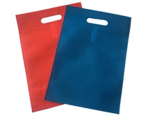 Tašky z nekané textilie - 25 x 34,7 cm / barevný mix