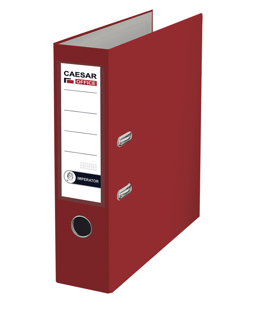 Caesar Office pořadač A4 pákový Imperator 7,5 cm vínový