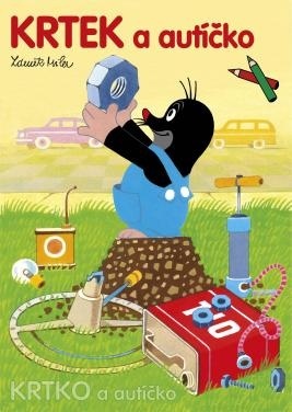 Omalovánky A4 - Krtek a autíčko