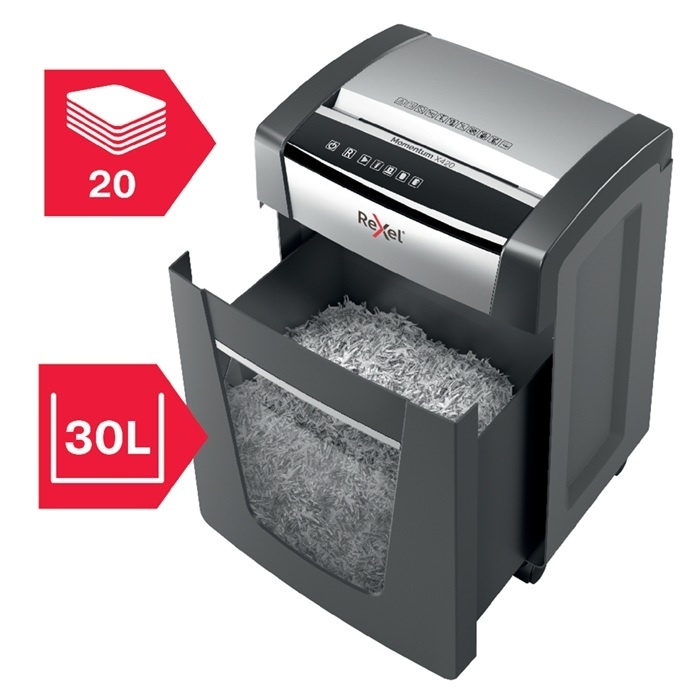 Skartovací stroj Rexel Momentum X420