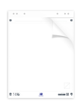 Samolepicí flipchart Oxford Smart Chart - bílá / 3 x 20 listů