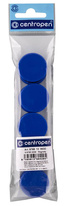 Magnety Centropen - průměr 30 mm / modrá / 10 ks