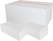 PrimaSoft papírové ručníky skládané Z-Z bílé 2-vrstvé 150 ks