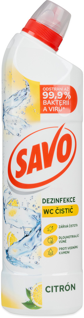 SAVO WC Citrón gel 700 ml