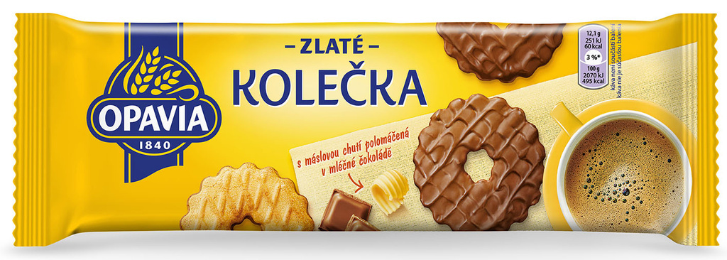 Zlaté kolečka máslové - polomáčené
