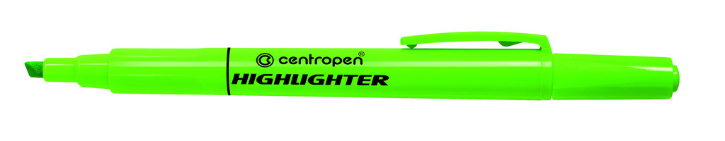 Zvýrazňovač Centropen HIGHLIGHTER 8722 - zelená