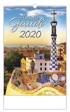 Kalendář nástěnný - Antoni Gaudí / N138