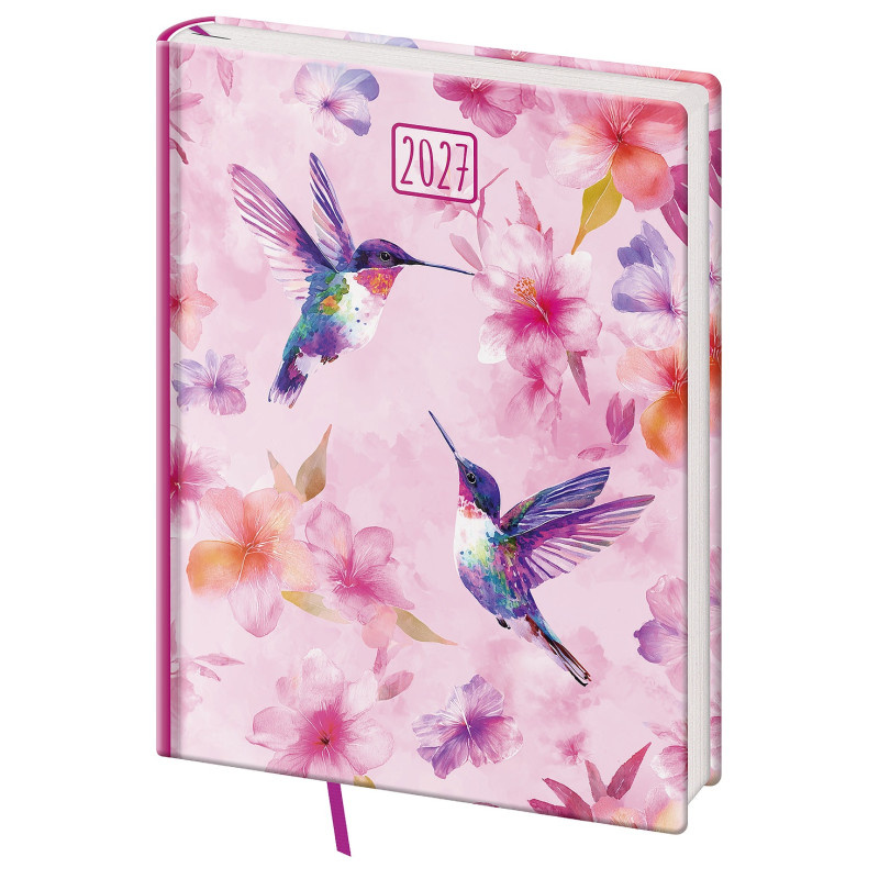 Diář kapesní VARIO LYRA - B6 / týdenní / Colibri