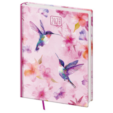 Diář kapesní VARIO LYRA - B6 / týdenní / Colibri