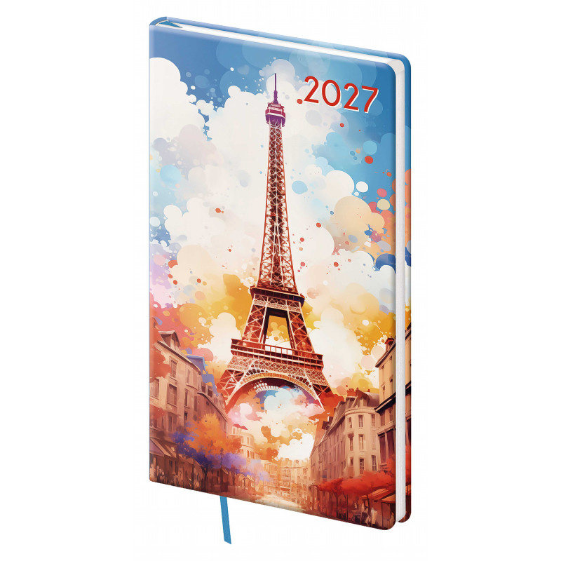 Diář kapesní VARIO LYRA - týdenní / Paris