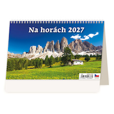 Kalendář stolní čtrnáctidení - Na horách / S29