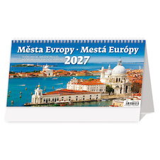 Kalendář stolní - Města Evropy / S54