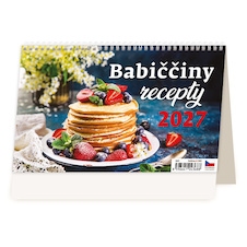 Kalendář stolní - Babiččiny recepty / S01