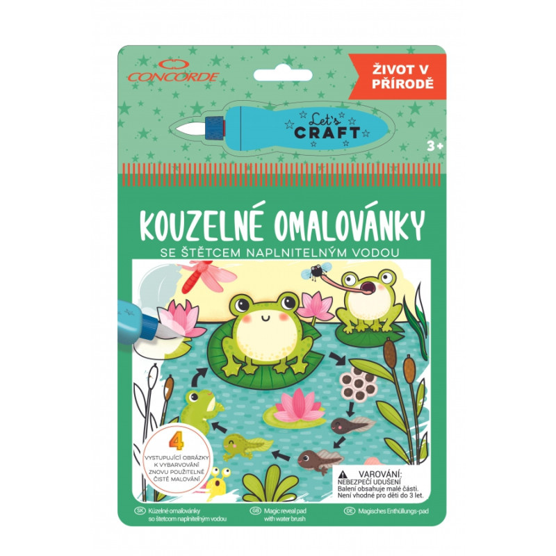 Omalovánky kouzelné CONCORDE - Život v přírodě