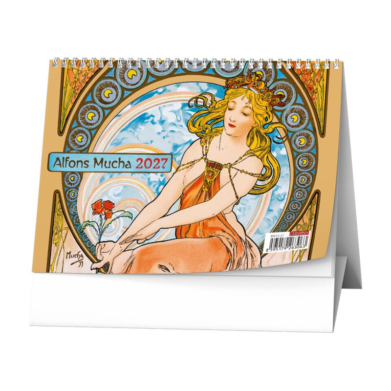 Kalendář stolní - Alfons Mucha / BSF13