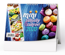 Kalendář stolní MINI ZÁKUSKY A CUKROVÍ -  Mini zákusky a cukroví/ BSD9