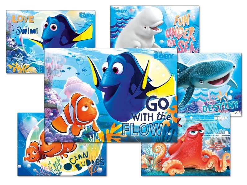 Pohlednice dětské Hledá se Dory