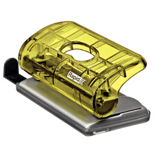 Rapid Colour´Ice FC5 mini kancelářský děrovač ledově žlutá